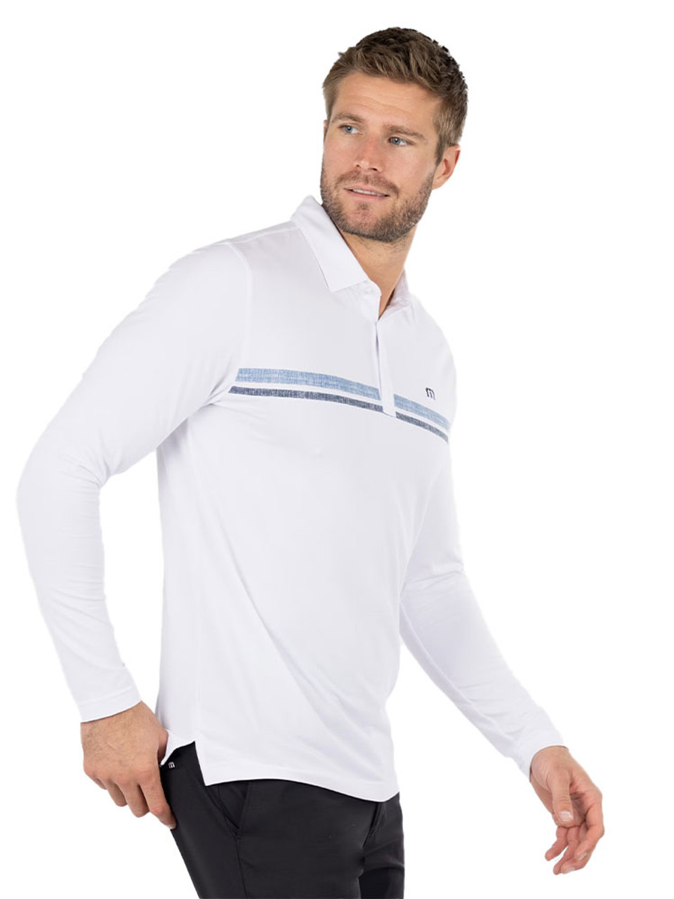 Travis mathew shop long sleeve polo